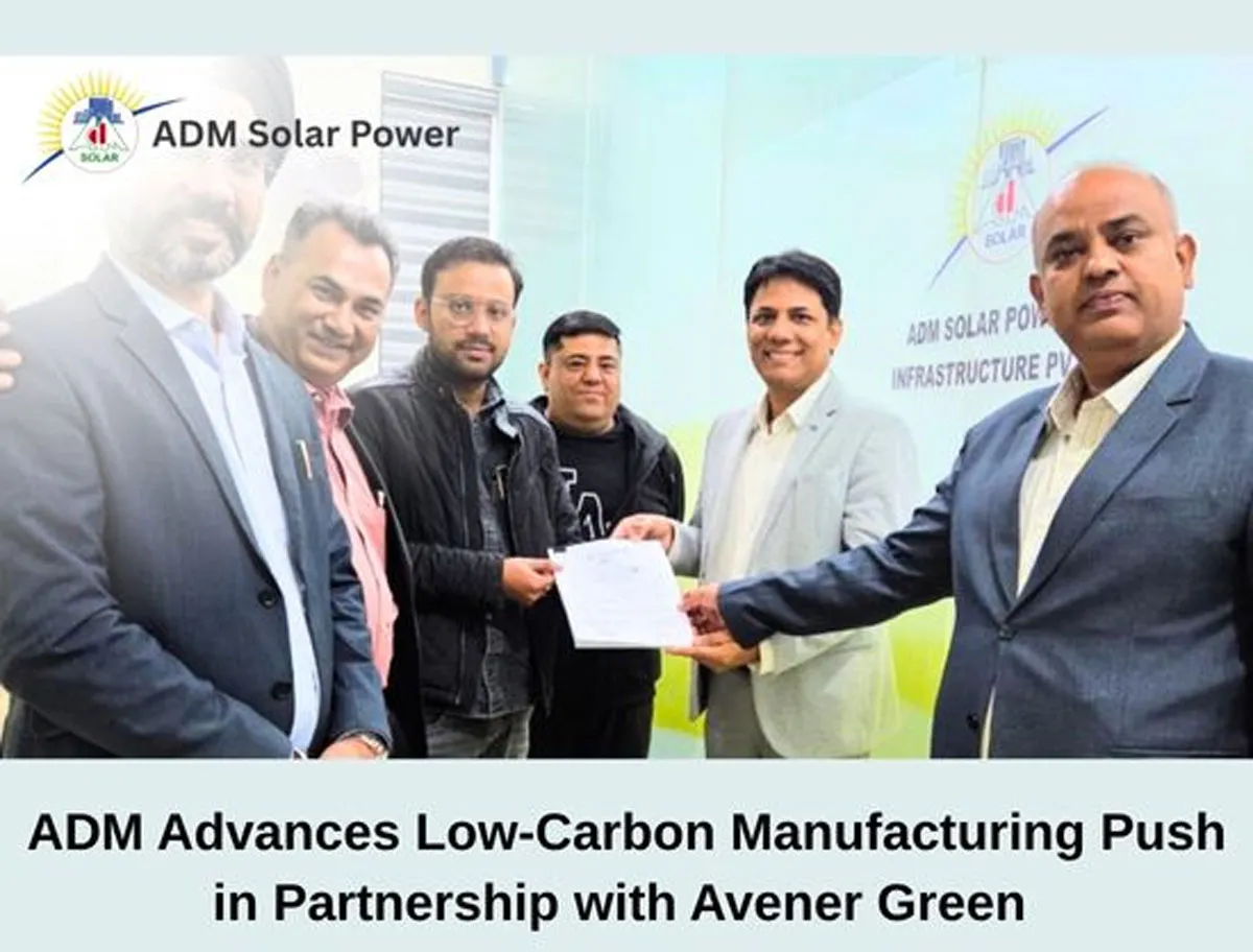 ADM Solar Power Signs 10 MW Captive Solar PPA.